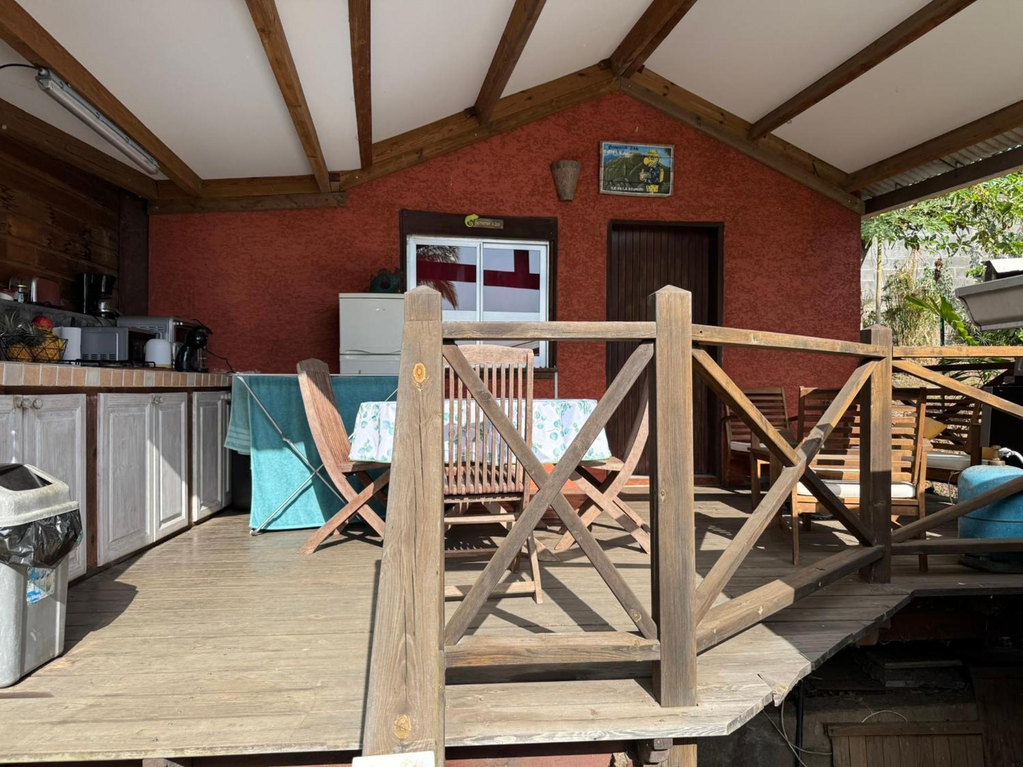 La Bananeraie Apt 35M2 Piscine Jardin Tropical Parking Prive Saint-Leu Exterior foto