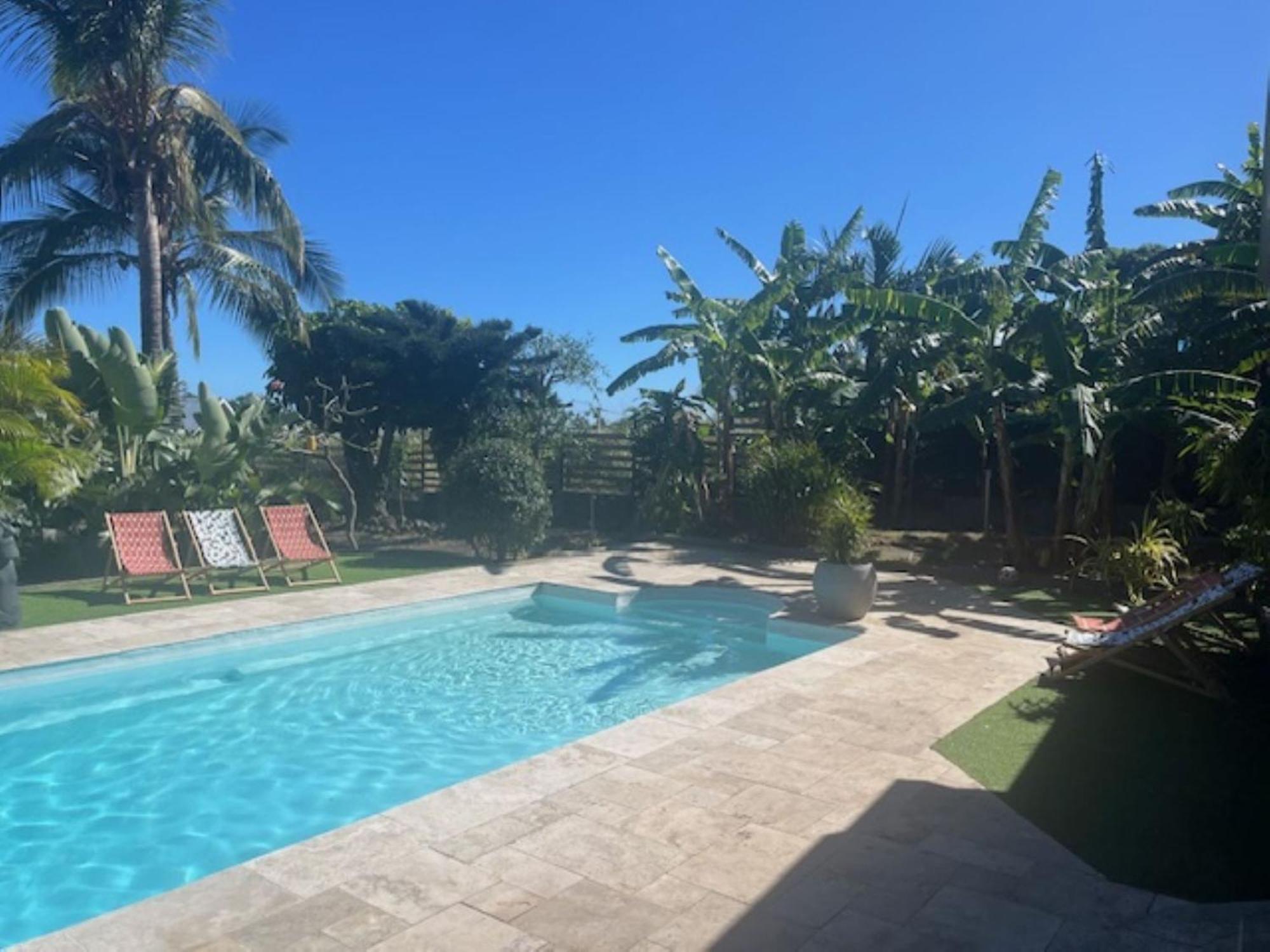 La Bananeraie Apt 35M2 Piscine Jardin Tropical Parking Prive Saint-Leu Exterior foto